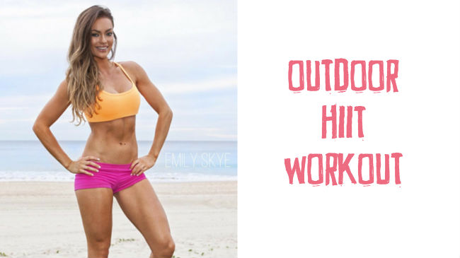 Beach HIIT workout for fat loss Beach HIIT workout for fat loss